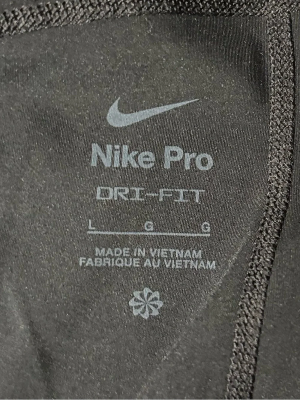 Women’s Nike Black Dri-FIT Training Leggings with Logo